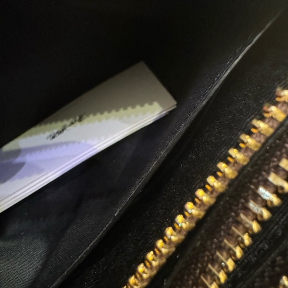 Coach Metallic Brown Pebble Grain Double Corner Wristlet NWOT - Picture 5 of 5